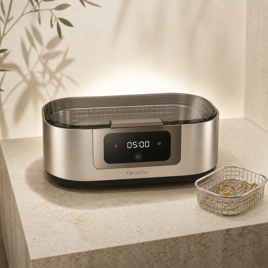 Orvelilio Precision Ultrasonic Cleaner hero product image