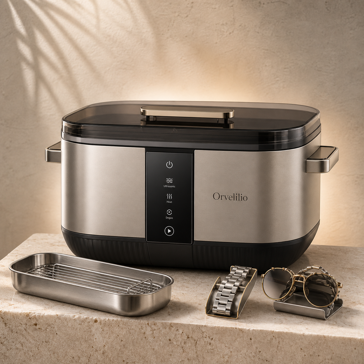 Orvelilio Precision Ultrasonic Cleaner Pro hero product image
