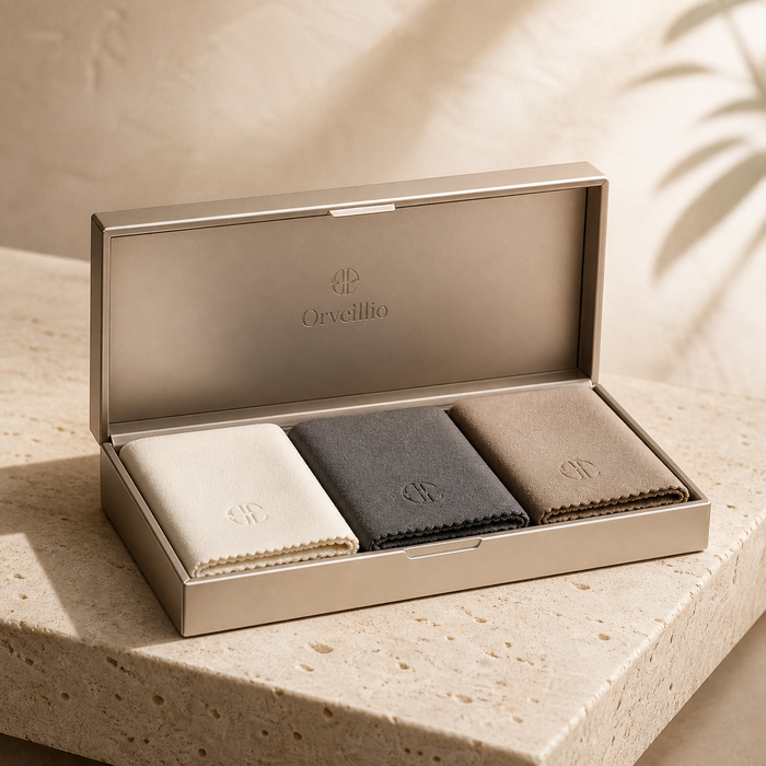 Orvelilio Premium Polishing Cloth Set