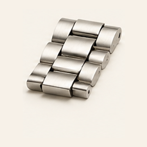 Stainless-steel watch band material example